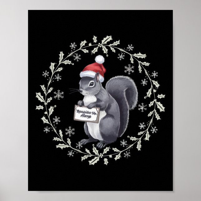 Affiche Justice Pour L'Arachide L'Écureuil - Noël Noël S (Devant)