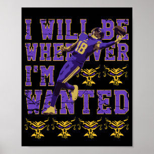 Affiche Justin Jefferson