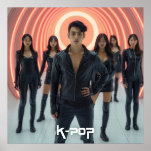 AFFICHE K-POP - SEOUL - ASIE