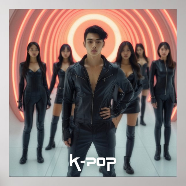 AFFICHE K-POP - SEOUL - ASIE (Devant)