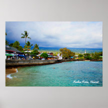 Kailua Kona, Hawaii ・ Art numérique de peinture à 