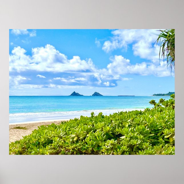 Affiche Kailua, Oahu (Devant)