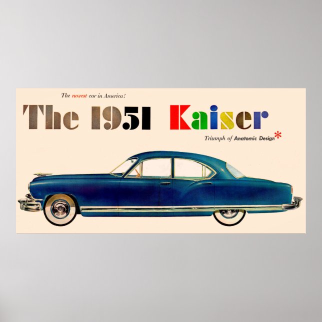 Affiche Kaiser 1951 (Devant)