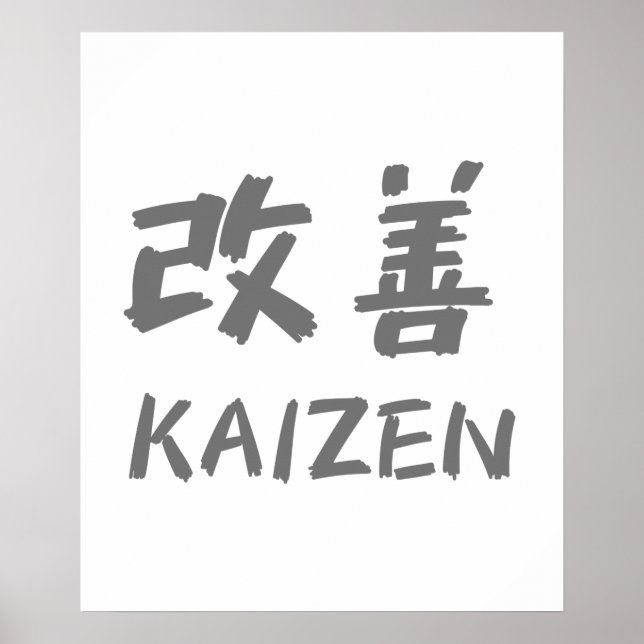 Affiche Kaizen (Devant)