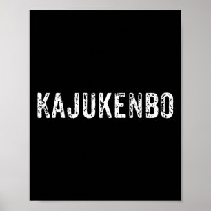 Affiche Kajukenbo I Karate Judo Jujutsu - Carte Cadeau