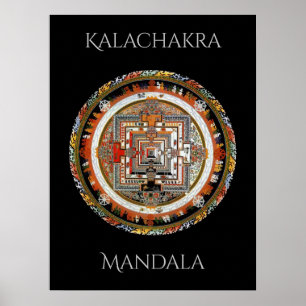 Affiche Kalachakra Mandala