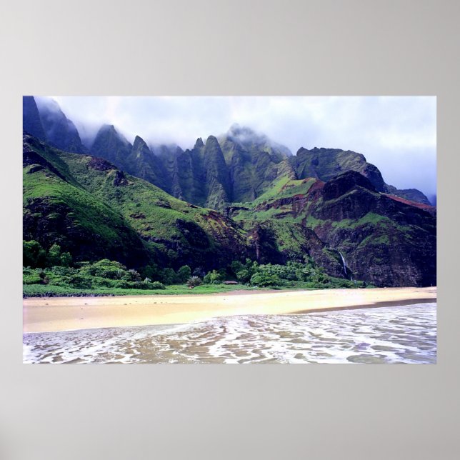 Affiche Kalalau Beach (Devant)