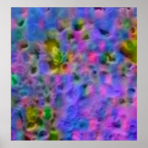 Affiche Kaleidoscope de couleur d'Hyperion