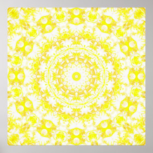 Affiche Kaléidoscope de meringue de citron