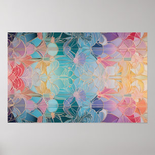 Affiche Kaleidoscope des couleurs