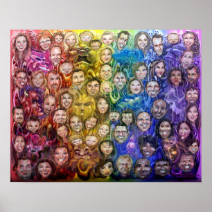 Affiche Kaleidoscope intertissé d'émotion
