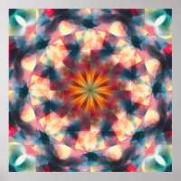 Kaleidoscopique Prismatique Mandala