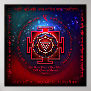 Affiche Kali Yantra