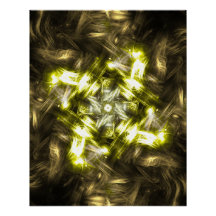 Affiche Kaliverse Fluid Fractal #01