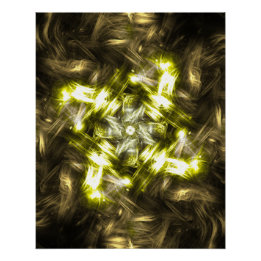 Affiche Kaliverse Fluid Fractal #01