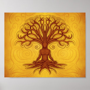 Affiche Kalpavriksha - Arbre à bois