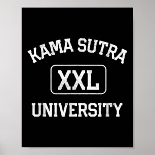 Affiche Kama Sutra University Faire l'amour pas la guerre