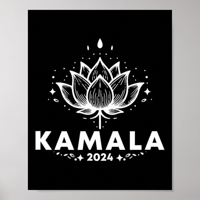 Affiche Kamala 2024 White Lotus (Devant)