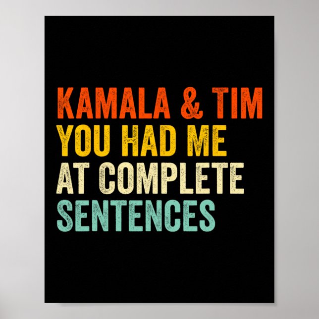 Affiche Kamala Et Tim, Vous M'Avez Fait Condamner À Des Pe (Devant)