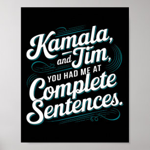 Affiche Kamala Et Tim, Vous M'Avez Fait Mener Des Peines C