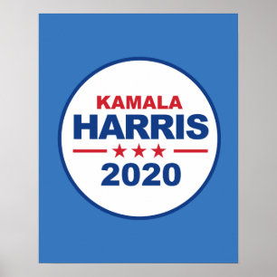Affiche Kamala Harris 2020 - autocollant -