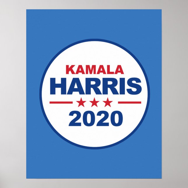 Affiche Kamala Harris 2020 - Sticker - (Devant)