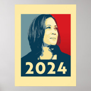 Affiche Kamala Harris 2024
