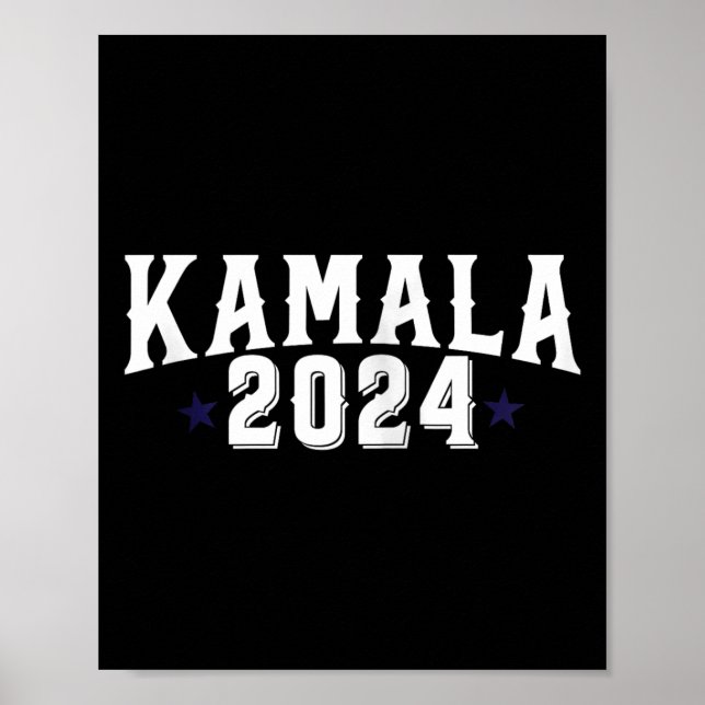Affiche Kamala Harris 2024 Madame la Présidente Election C (Devant)