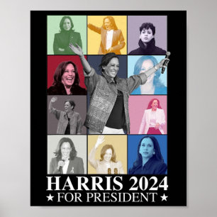 Affiche Kamala Harris 2024 Madame la Présidente Élections 