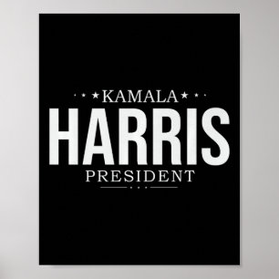 Affiche Kamala Harris 2024 Madame la Présidente Kamala 47 