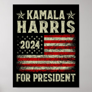 Affiche Kamala Harris 2024 Pour La Campagne Électorale