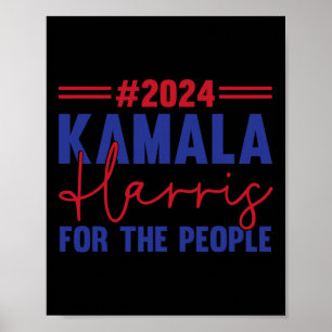 Affiche Kamala Harris 2024 Pour L'Élection Populaire 2024