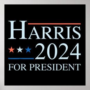 Affiche Kamala Harris 2024 Pour Président