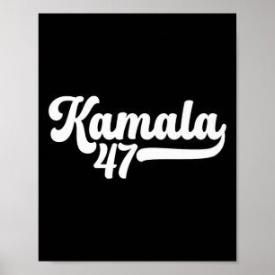 Affiche Kamala Harris 2024 Président 47 Usa America 2024 E