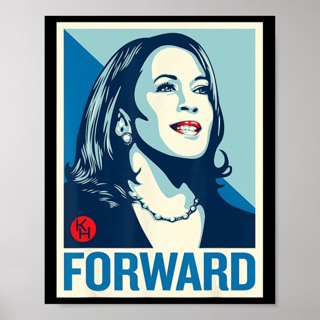 Affiche Kamala Harris Forward (Devant)