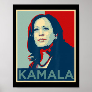 Affiche Kamala Harris Je parle Citation Joe Biden 2020
