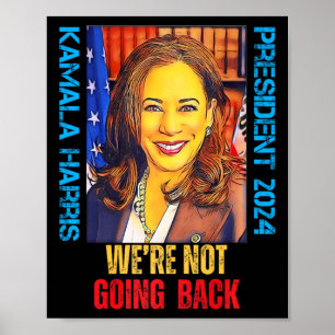 Affiche Kamala Harris Pop Art Président 2024 Nous ne somme