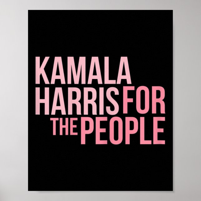 Affiche Kamala Harris Pour Le Peuple - Aka 2020 Vice Presi (Devant)
