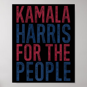 Affiche Kamala Harris Pour Les Gens Madame La Présidente 2