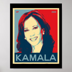 Affiche Kamala Harris Pour Vice-Présidente 2020