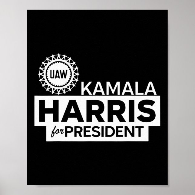 Affiche Kamala Harris Présidente 2024  (Devant)
