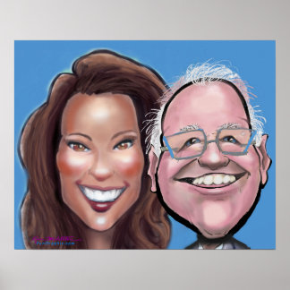 Affiche Kamala Harris Tim Walz