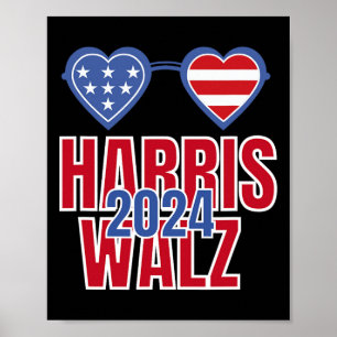 Affiche Kamala Harris Tim Wheimer Waltz