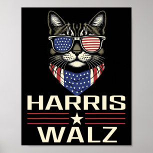 Affiche Kamala Harris Wheimer 2024 Harris Waltz Democratic