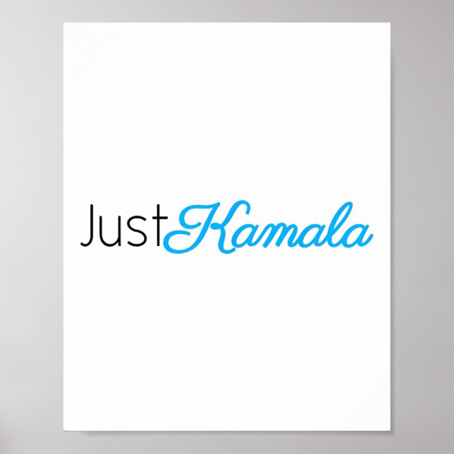 Affiche Kamala juste voter 2024 pour l'élection présidenti (Devant)