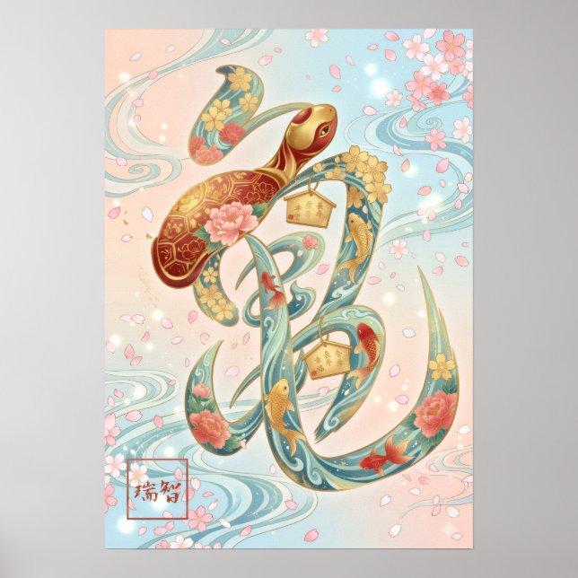 Affiche Kame: Longevity & Wisdom Art260050246 (Devant)