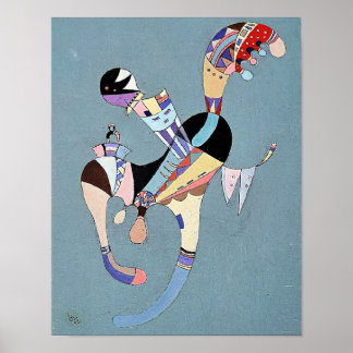 Affiche Kandinsky - A Floating Figure