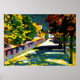 Affiche Kandinsky - Automne en Bavière