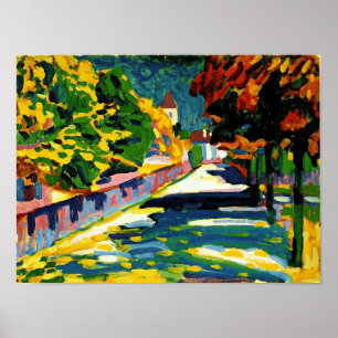 Affiche Kandinsky - Automne en Bavière,