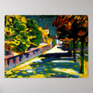 Affiche Kandinsky - Automne en Bavière